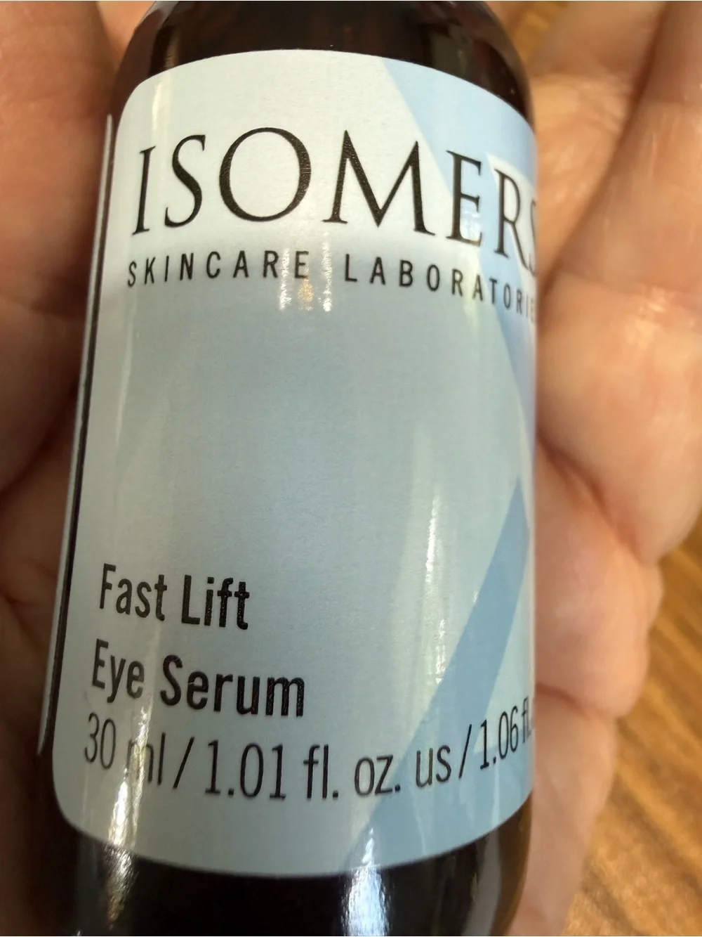 Isomers Duo Eye Treatment - Fast Lift Serum & Eye Peel Exfoliate & Renew 1 oz ea